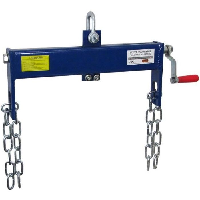 OUTIL EQUILIBRAGE POSITIONNEMENT POUR GRUE MOTEUR JUSQUA 1800KG