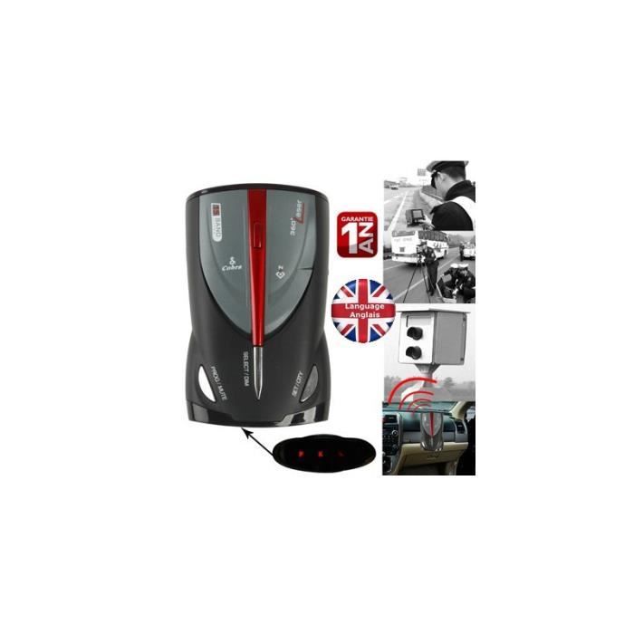 Avertisseur De Radar - Avertisseur De Danger - Avertisseur de radars Cobra XRS 9880