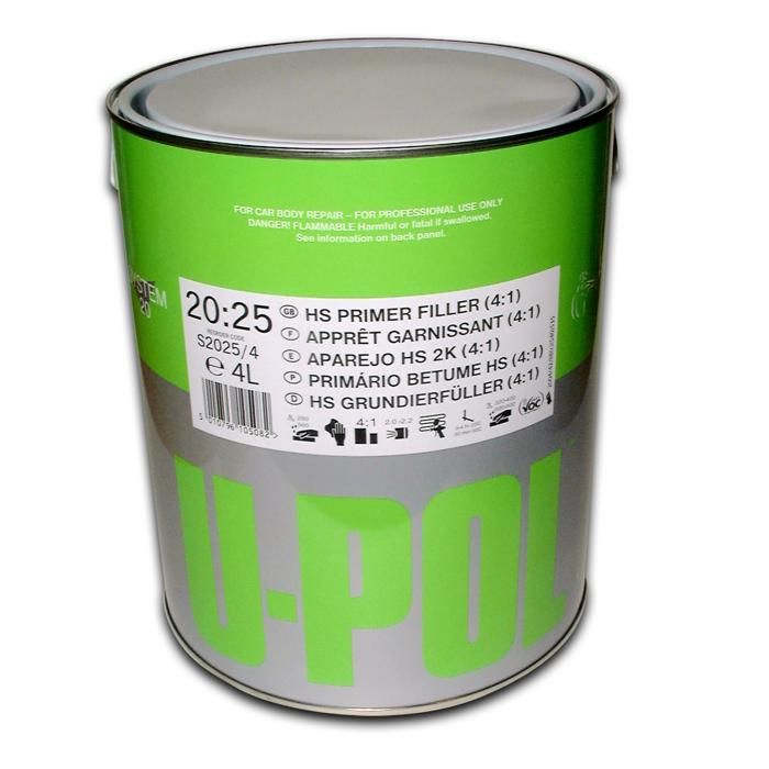 Apprêt garnissant gris 1 litre UPOL S2025/1