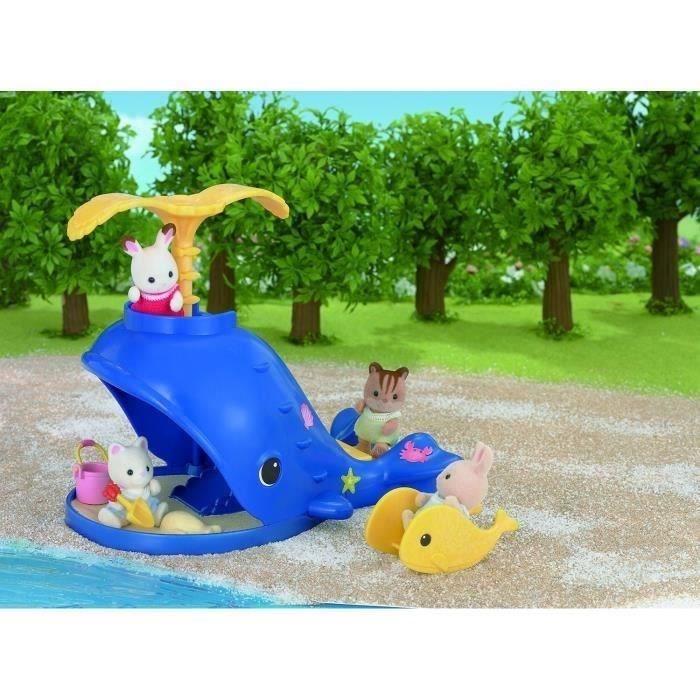 SYLVANIAN FAMILIES 5211 - Mobilier De Poupée - Bac à Sable Baleine