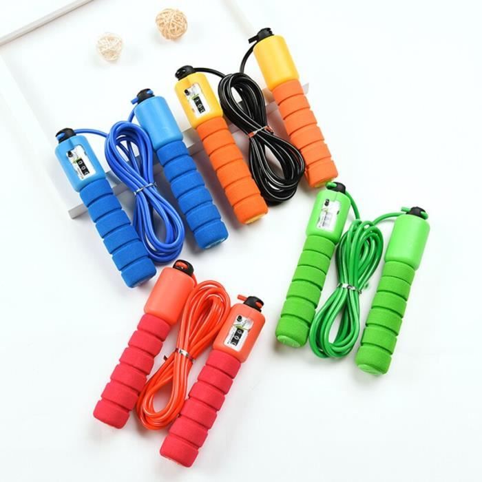 Accessoires Fitness - Musculation,Enfant adulte comptage corde à sauter vitesse corde à sauter entraînement équipement - Type Blue