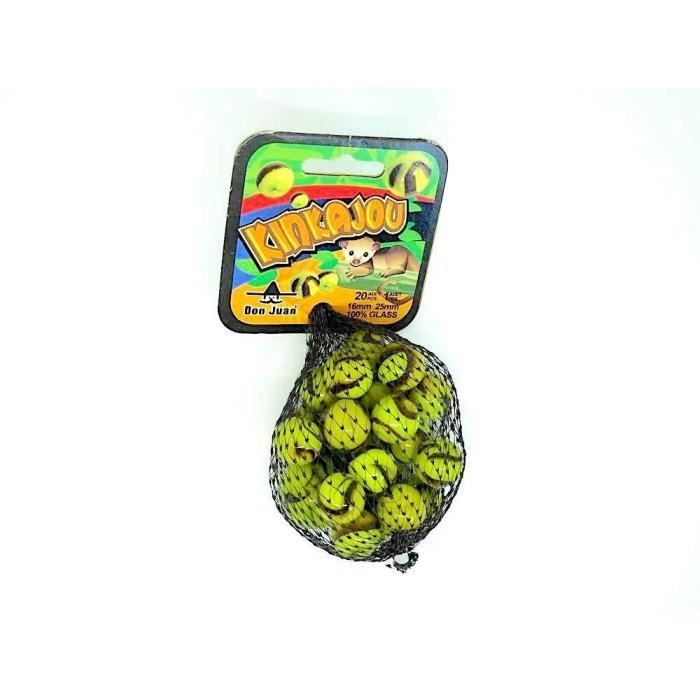 Filet 20 Billes + 1 Calot Kinkajou - Jeux Récré Recre Jouet Enfant 657 A100