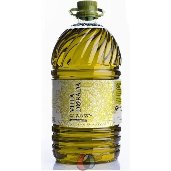3 x 5 litres - Villa Dorada - Huile d'olive extra vierge espagnole