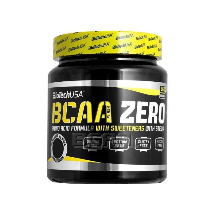 BCAA Flash Zero Orange - 360g - Biotech USA