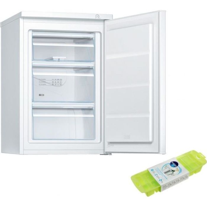 BOSCH Congélateur armoire vertical blanc Froid statique 82L Autonomie 25h 3 tiroirs