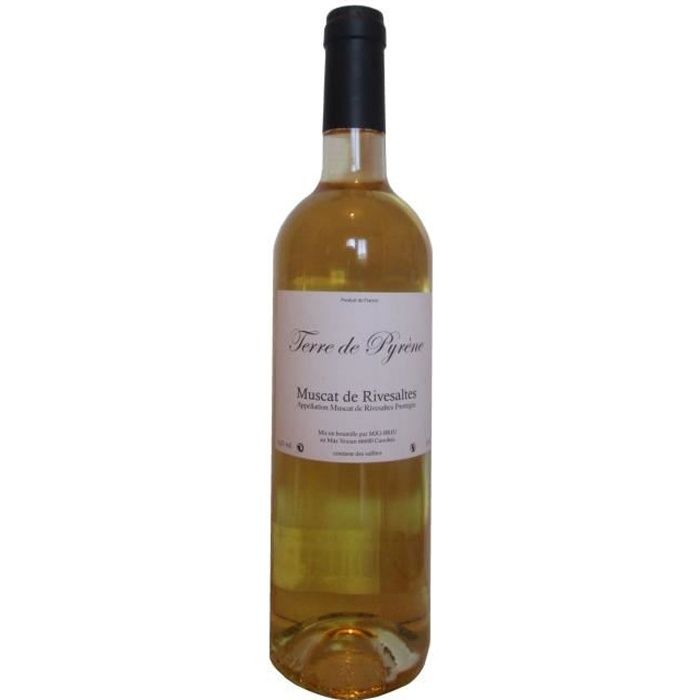 Muscat de Rivesaltes - Terre de Pyrène - Vin doux naturel - 75 cl