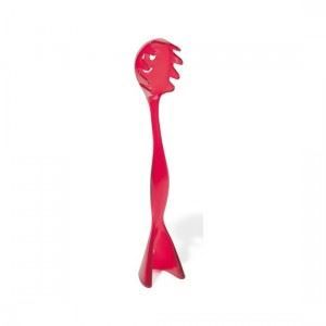 Cuillère à spaghetti rouge design koziol gina ()