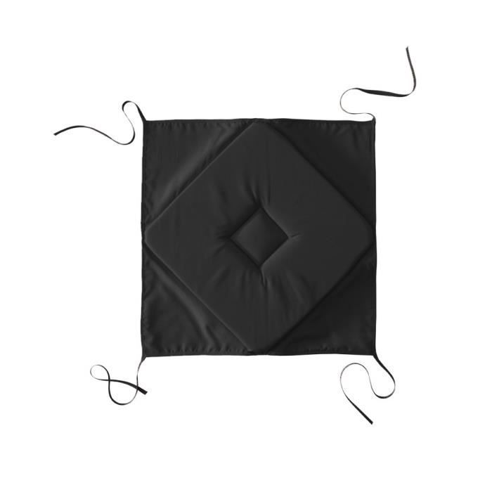 Galette de chaise 40x40 cm Réglisse