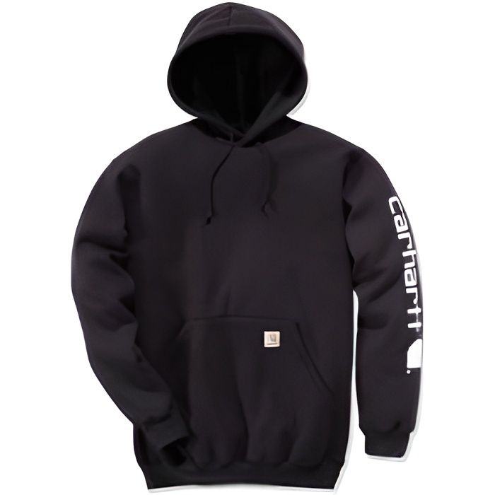 carhartt midweight sleeve logo hooded sweatshirt chemise homme