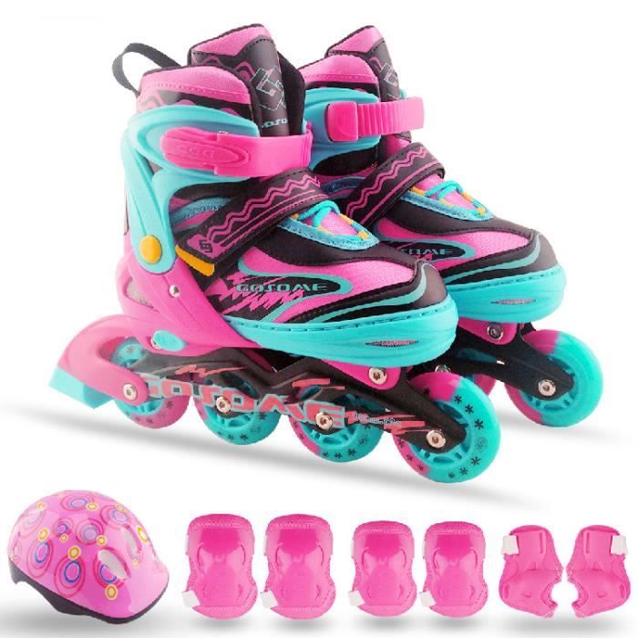 Rollers en Ligne Patins à roues alignées pour enfants, hommes et femmes, débutants