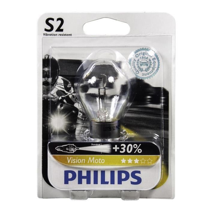 Ampoules Moto Premium Philips- 1 S2