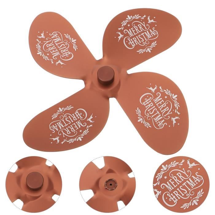 1 Set Professional Thermal Power Fan Aluminum Alloy Fireplace Accessories poele a bois genie thermique - climatique - chauffage