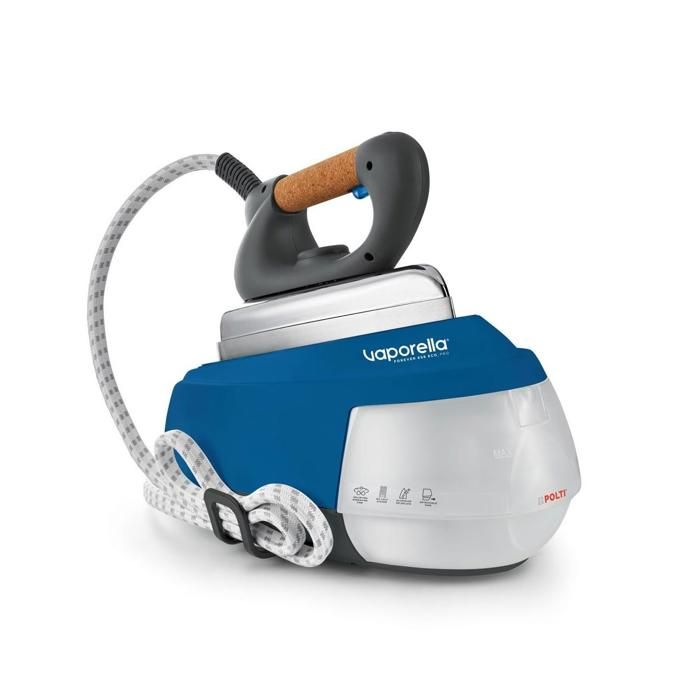 Polti Vaporella Forever 658 Eco_Pro, 2150 W, 8 bar, 0,7 L, 110 g-min, Semelle en aluminium, Bleu, Blanc