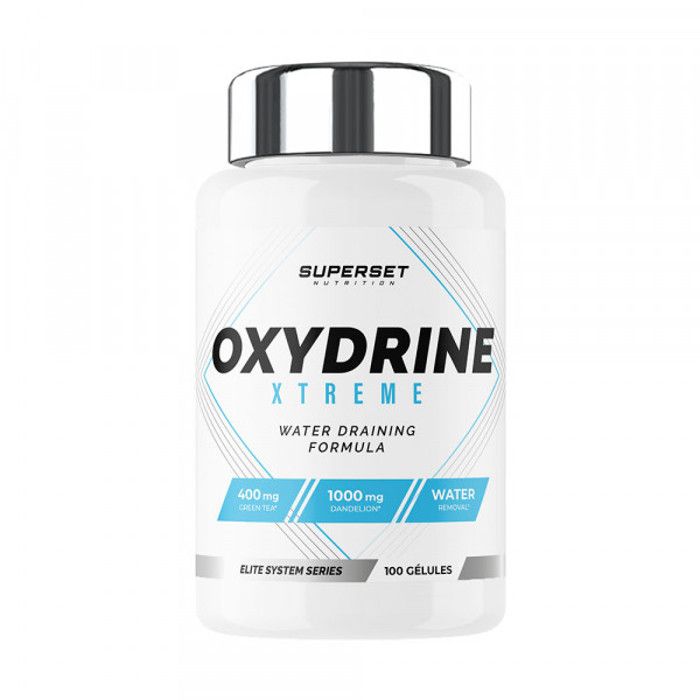 OXYDRINE XTREME (100 Caps)| Draineurs|Superset Nutrition