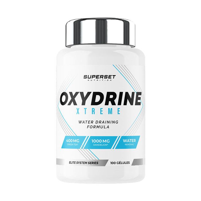 OXYDRINE XTREME (100 Caps)| Draineurs|Superset Nutrition