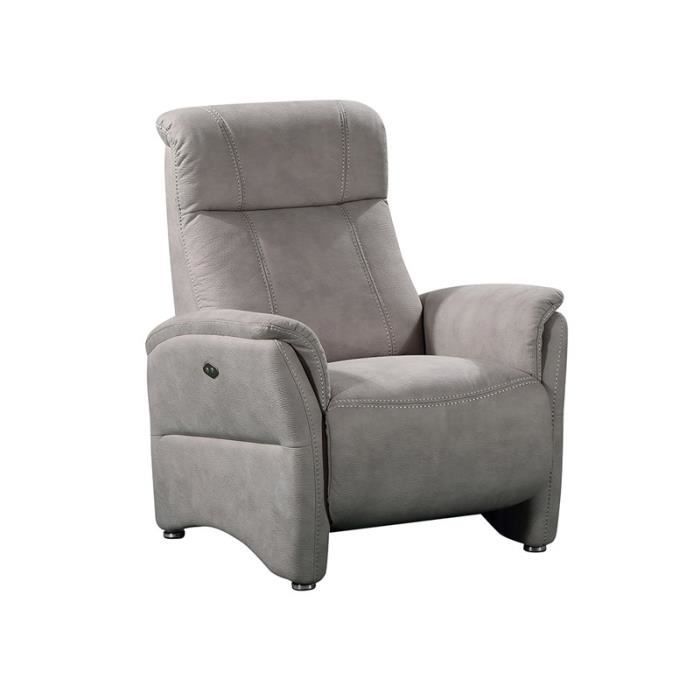 Fauteuil de relaxation électrique Mastic - DIANE - L 86 x l 96 x H 107
