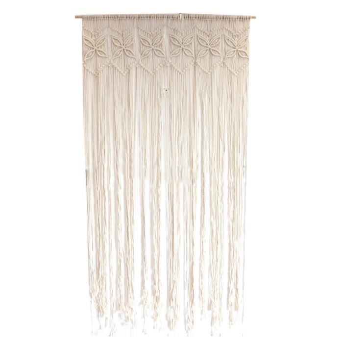 95 x 180 cm rideau coton tissé tapisserie macramé décoration murale décorations pour la maison pour appartement PANNEAU JAPONAIS