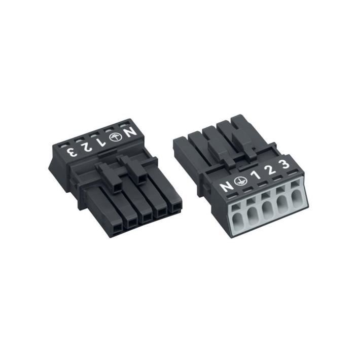 Connecteur femelle 5 broches 890-205 WAGO 890-205
