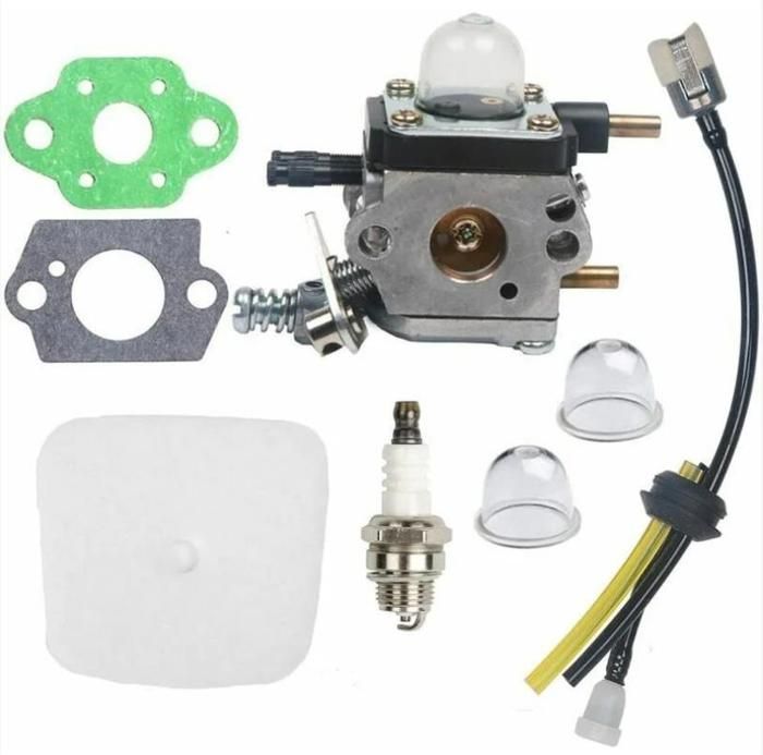 Carburateur ZAMDOE Pour Motoculteur Mantis 2 Temps - Remplacement C1U-K54A Avec Joints, Bougie Et Filtre à Air - Compatible Echo, Little Wonder