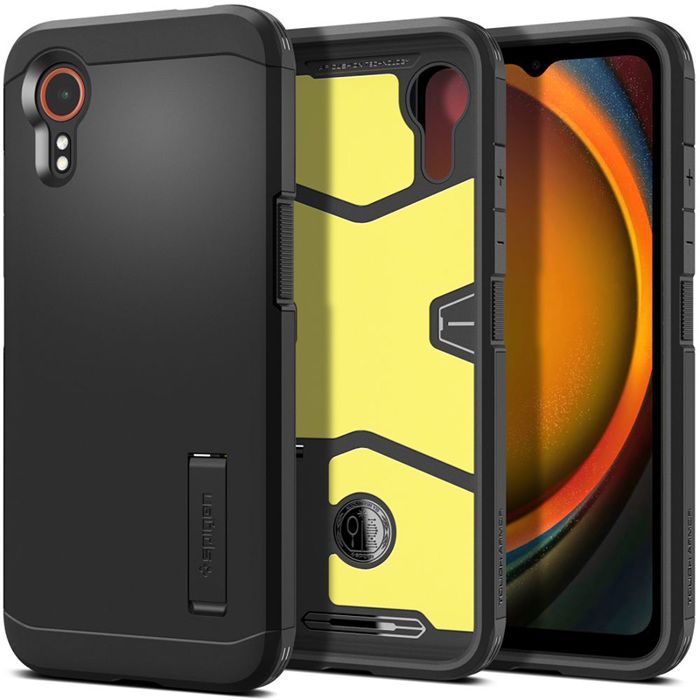 Spigen Tough Armor - Coque pour Samsung Galaxy XCover 7 (Noir)
