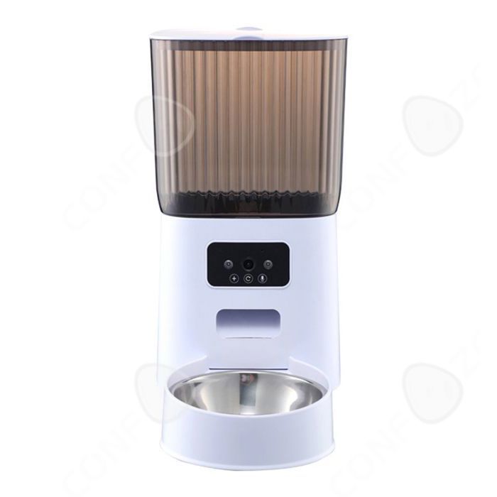 Comparer les prix de Distributeur croquettes chat INN® automatique distributeur de nourriture pour chat et chien 5 litres WiFi 24G et 4G 1-10 repas