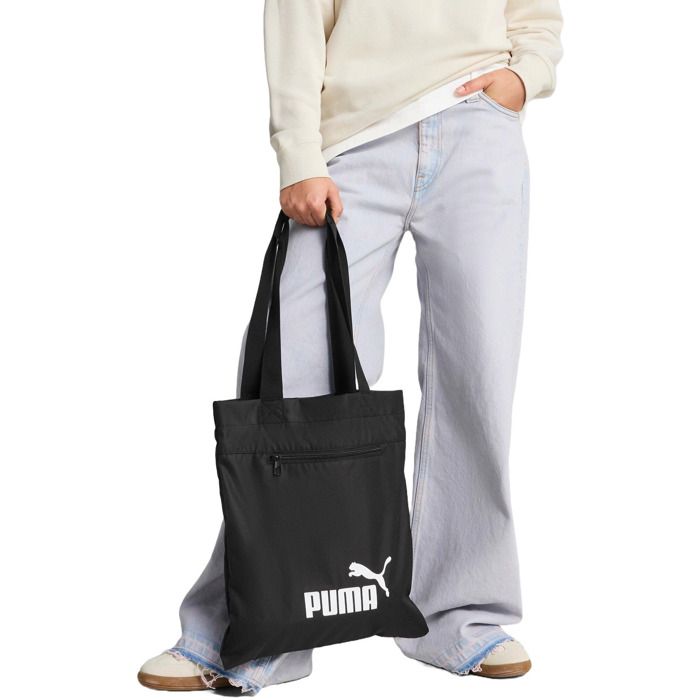 PUMA Sac à épaule noir pour femme et homme - Puma Phase Packable Tote Bag Puma Black 296852