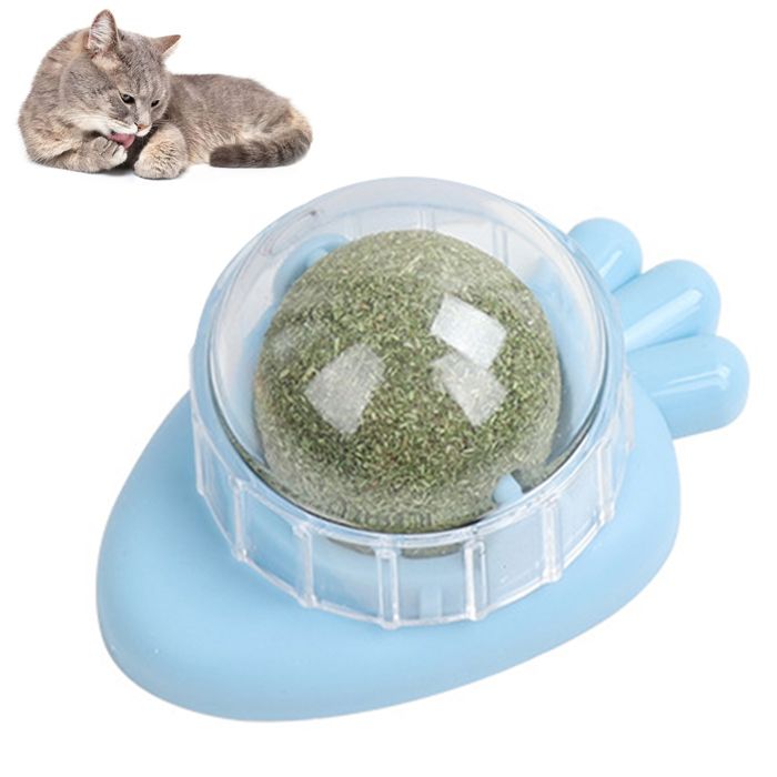 Comparer les prix de Balle à lécher rotative à 360 ° pour chat et chien jouet à mâcher jouet à mordre pour chat et chien qui nettoie les dents