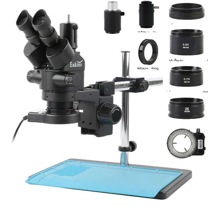 Kit 7 Pièces Outils De Dissection Microscope En Acier Inoxydable – Pour Préparation D’échantillons – Accessoires Laboratoire