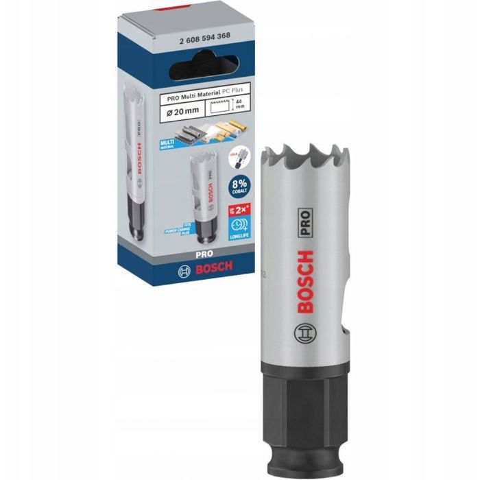 Scie Trépan Bosch 2608594368 – Multi-Matériaux, Acier, Mandrin Quick Change