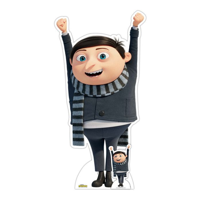 Figurine en carton Jeune Gru -