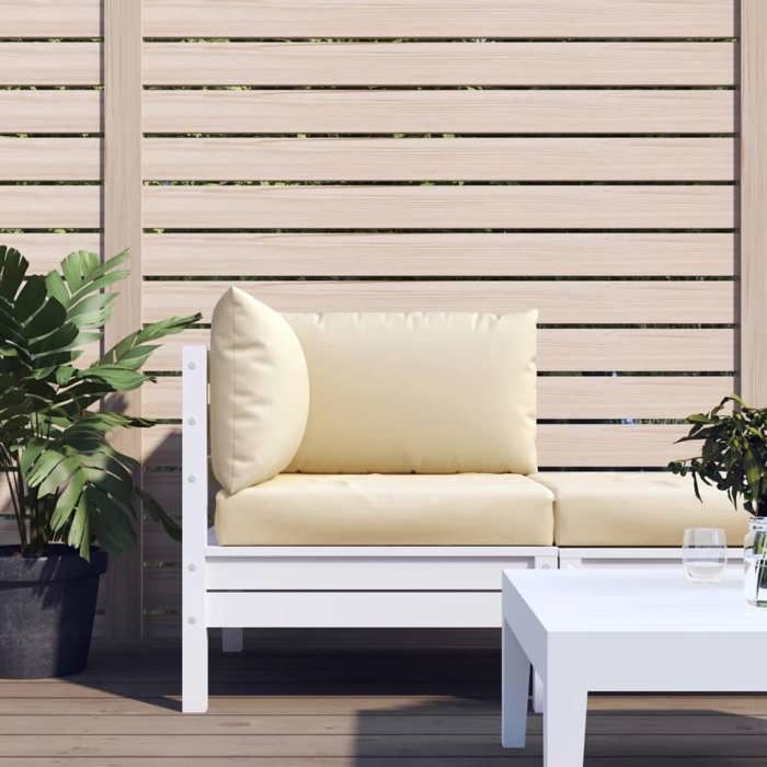 vidaXL Coussins de palette lot de 3 tissu oxford - vue 2