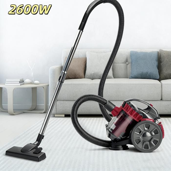 Aspirateur sans sac 2600 W Aspirateur filtration multicyclonique aspirateur filaire