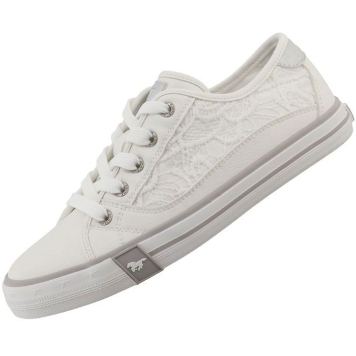 mustang MUSTANG Baskets pour Femme 26M0242012-white Blanc