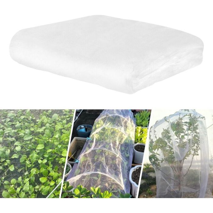 Filet Anti Insecte 2.5 x 6m Voile Anti Insecte Potager Filet de ...