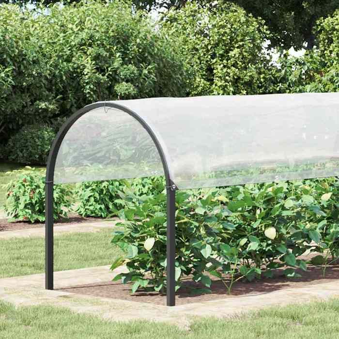 Bonne qualité - Housse de protection plantes avec œillets 2x6 m polyéthylène_Vie en extérieur(7302)