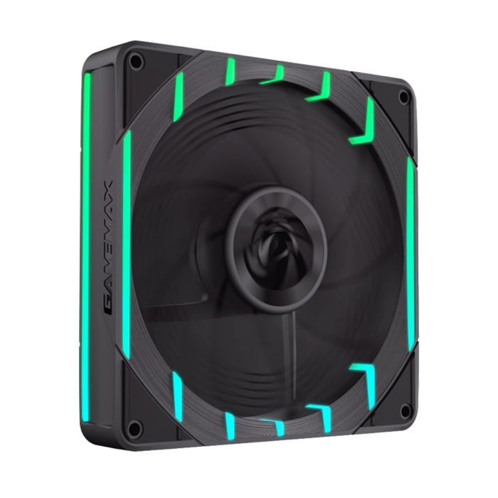 Ventilateur PC GameMax Ventilateur de boitier Tornado T12 Reverse Argb 12cm 120 mm - vue 2