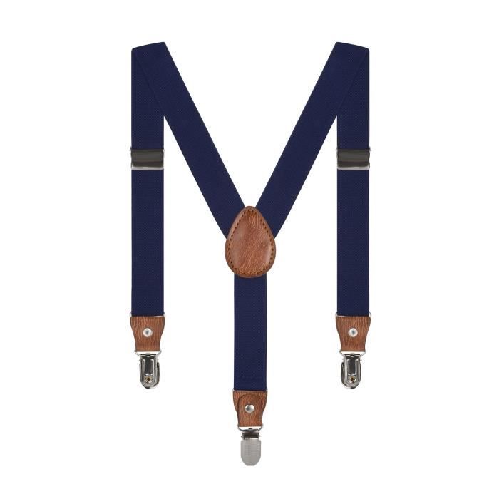 Bretelles Pour Bebe Enfants Y Forme Avec 3 Clips Bretelle Chic Pour Garcons Filles De 1 7 Ans Bleu Marine Bleu Marine Cdiscount Pret A Porter