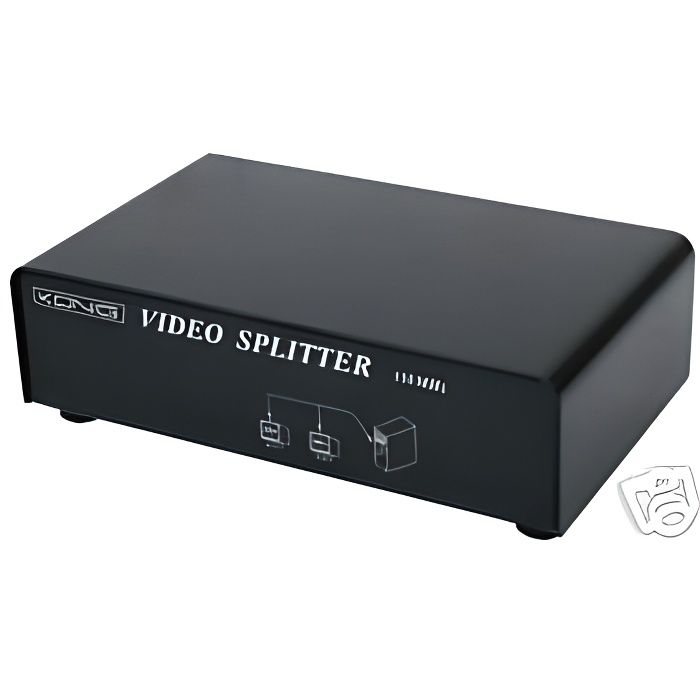 Exliy 2 PC To 1 Monitor Switch VGA Switcher VGA Splitter Computer