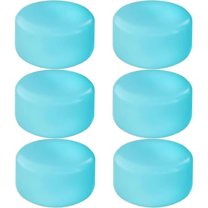 Lot De 6 Bouchons Coniques Silicone Haute Température 22-27 Mm - Résistants 315°C - Protection Peinture, Pulvérisation, Chimie