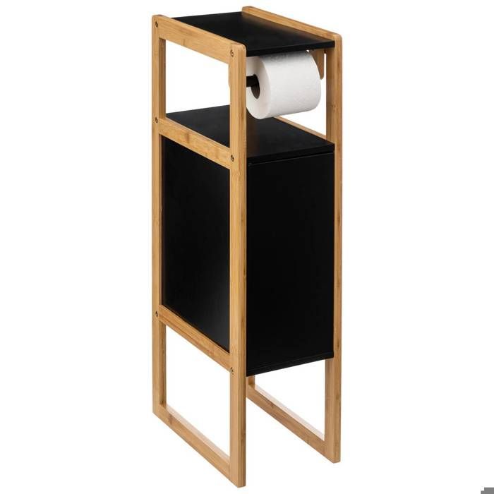 Dérouleur meuble avec réserve Naturéo noir - 5 five simply smart