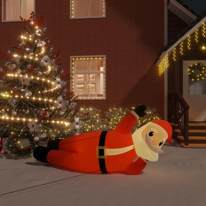 Crèche de Noël illuminée de 6 pieds avec trois rois de Noël
