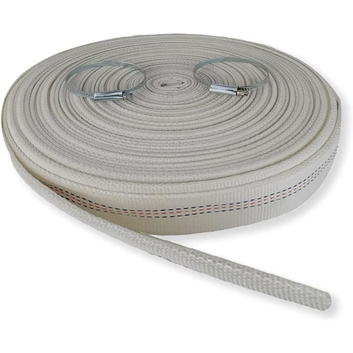 Vidange Bassin Silverline Tuyau PVC Plat Souple 10m X 50mm - Pour