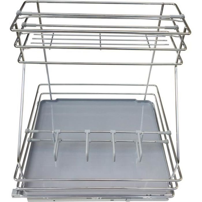 Sous Evier Coulissant Detergents 23 Cm Porte 30cm Achat Vente Meuble Sous Evier Sous Evier Coulissant Deter Cdiscount