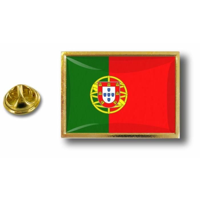 pins pin badge pin's metal  avec pince papillon drapeau portugal portugais 