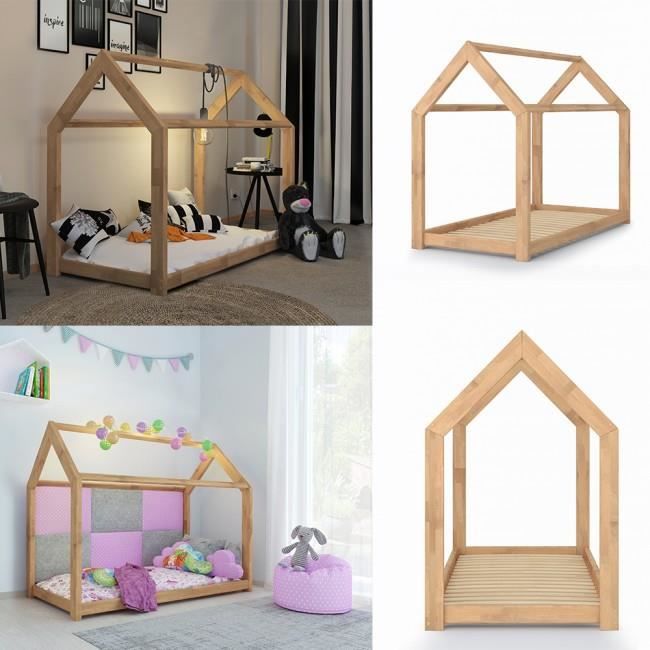 Lit Bebe Maison Pour Les Enfants 160 X 80 X 130 Cm Achat Vente Lit Bebe 2009473278112 Cdiscount