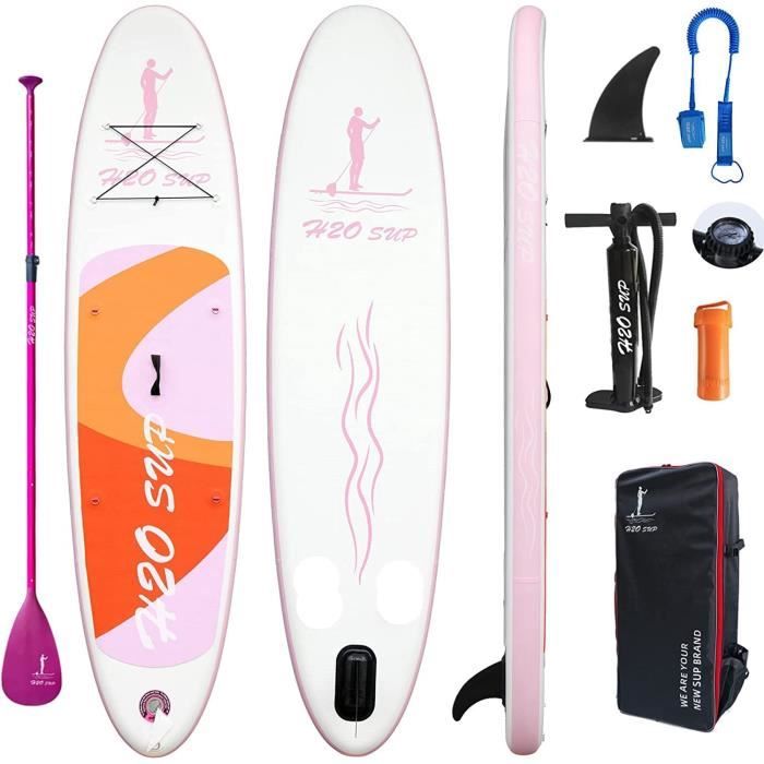 Tuxedo Sailor Planche De Stand Up Paddle Gonflable SUP Avec Accessoires Complets - Stable Et Portable Pour Adultes & Enfants