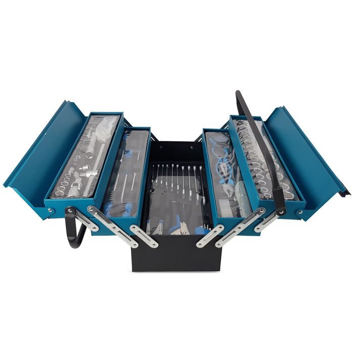 Caisse à outil Kraft Müller KM-85PCS  en métal ultra