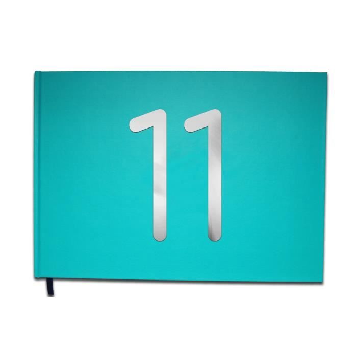 Livre D Or 11 Ans Anniversaire Mariage Retraite Lettres Chromees 100 Pages Qualite Premium Uttscheid Couleur Bleu C Cdiscount Beaux Arts Et Loisirs Creatifs