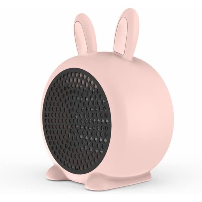 Mini Radiateur Mignon Mini Radiateur Électrique 2 Réglages De Chaleur 300 W-800 W ...