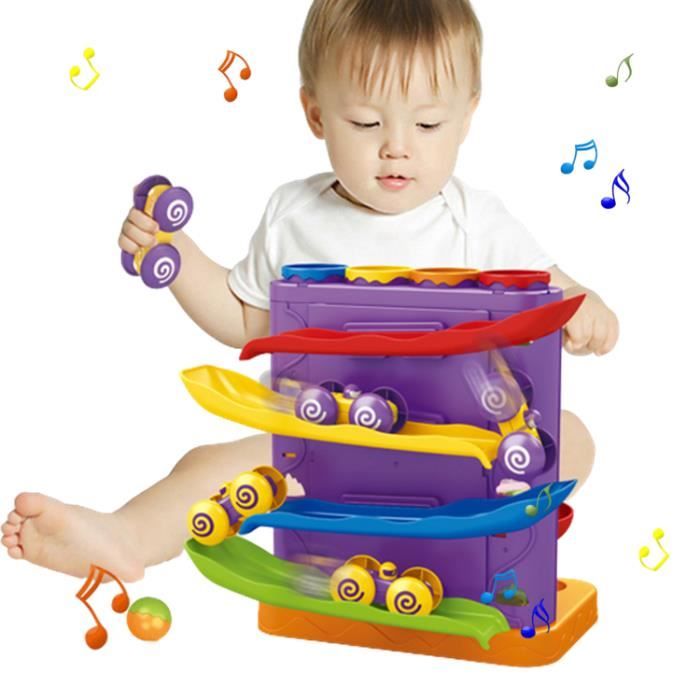 Voiture enfant à chevaucher bébé-enfant Dès 12 mois jouet- à partir de 1  ans - bleu avec manche de poussée - Cdiscount Jeux - Jouets